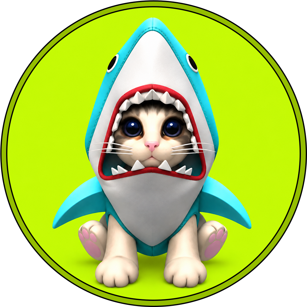 Shark Cat logo